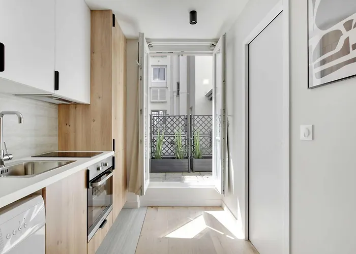 Apartmán Quiet For 2p - Oberkampf *